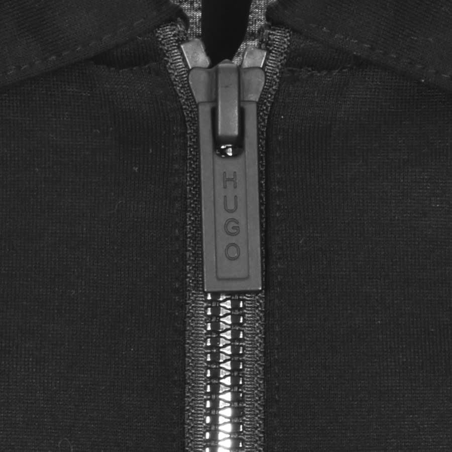 Alternative Image for ProductHUGO Dilvio Zip Polo T Shirt Black3